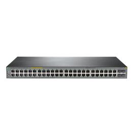 SWITCH 48P HPE OfficeConnect 1920S 48G 4SFP PPoE+ 370W - conmutador - 48 puertos - Gestionado - montaje en rack