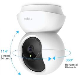 Cámara de Videovigilancia TP-Link Tapo C210/ Visión Nocturna/360º Control desde APP