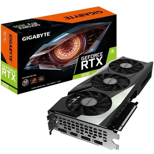 Tarjeta Gráfica Gigabyte GeForce RTX 3050 GAMING OC/ 8GB GDDR6 2x HDMI, 2x DisplayPort