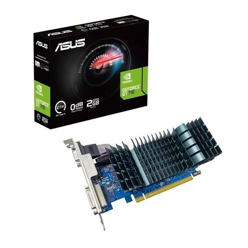 TARJETA GRFICA  ASUS GeForce GT 710 EVO/ 2GB DDR3/ PERFIL BAJO