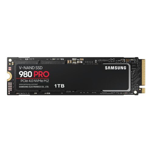 SSD 1TB SAMSUNG 980 PRO - NVME PCIe 4.0 M.2 2280 - Lectura 7000MB/S - Escritura 5000MB /S **