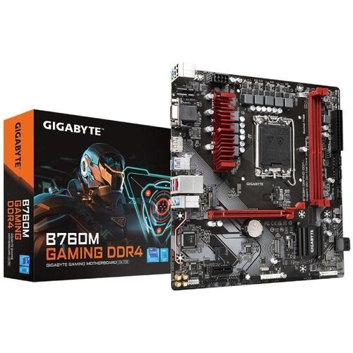 PLACA BASE GIGABYTE B760M GAMING DDR4 Socket 1700/ Micro ATX / RAID 0,1