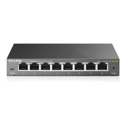 Switch 8 Puertos TP-Link Easy Smart TL-SG108E / RJ-45 10/100/1000 - gestin simple