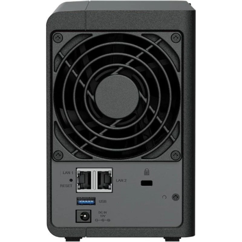 Unidad NAS Synology Diskstation DS224+/ 2 Bahías 3.5"- 2.5"/ 2GB DDR4/ Formato Torre