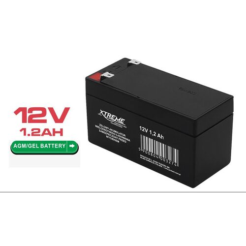 Batera en gel 12V 1.2Amp