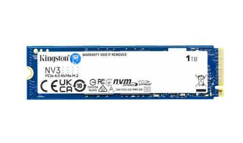 Disco SSD 1TB Kingston NV3S PCIe 4.0 NVMe M.2