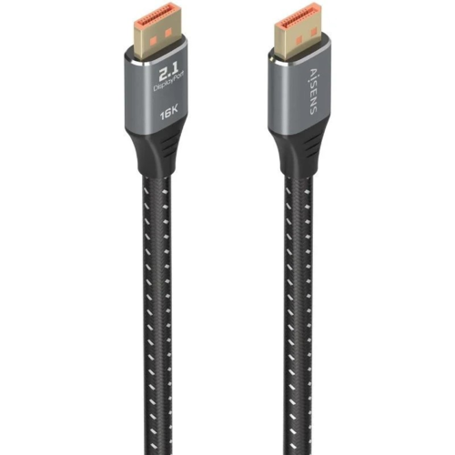 Cable Display Port 2.1 M/M 16k 80Gbps 1.5mts