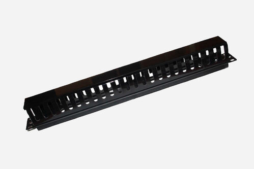 GUIA PASA CABLE RACK 19" 1U CON TAPA