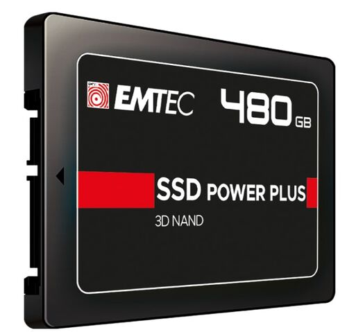 HDD 480GB SSD EMTEC 480GB 3D NAND PHISON - SATA III - 2.5" / 6.35CM