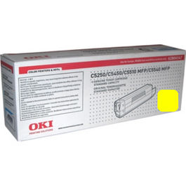 TONER OKI- 43872305 - C5650/5750 AMARILLO 2000K