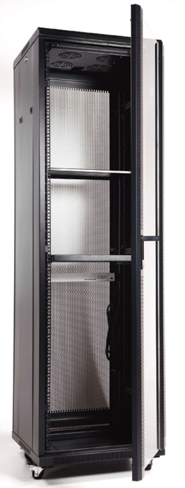 ARMARIO RACK 19" 32U SH6632 600X600 PTA. CRISTAL