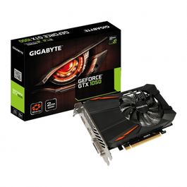 TARJETA GRAFICA GIGABYTE GEFORCE GTX 1050 D5 2G - 1354/1455 MHZ - 2GB GDDR5 - 128 BIT - PCIEX 3.0 - DVI-D / DISPLAYPORT / HDMI - ATX